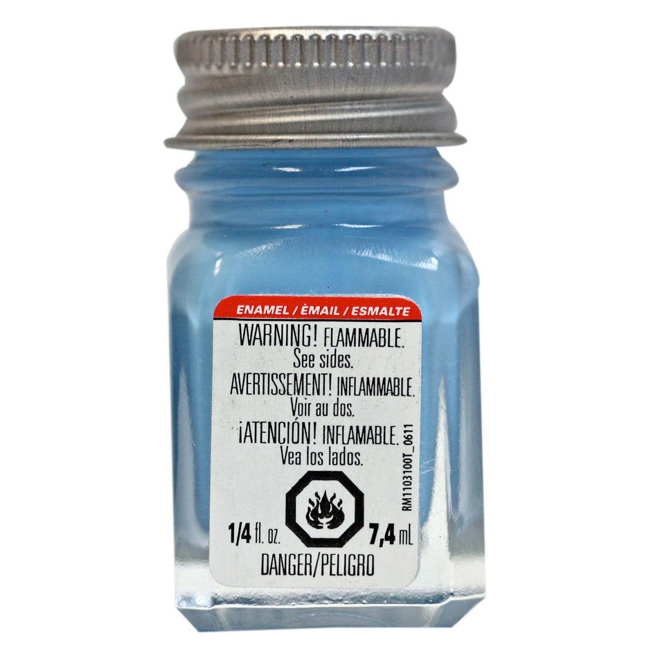 Enamel 1/4oz Flat Sky Blue