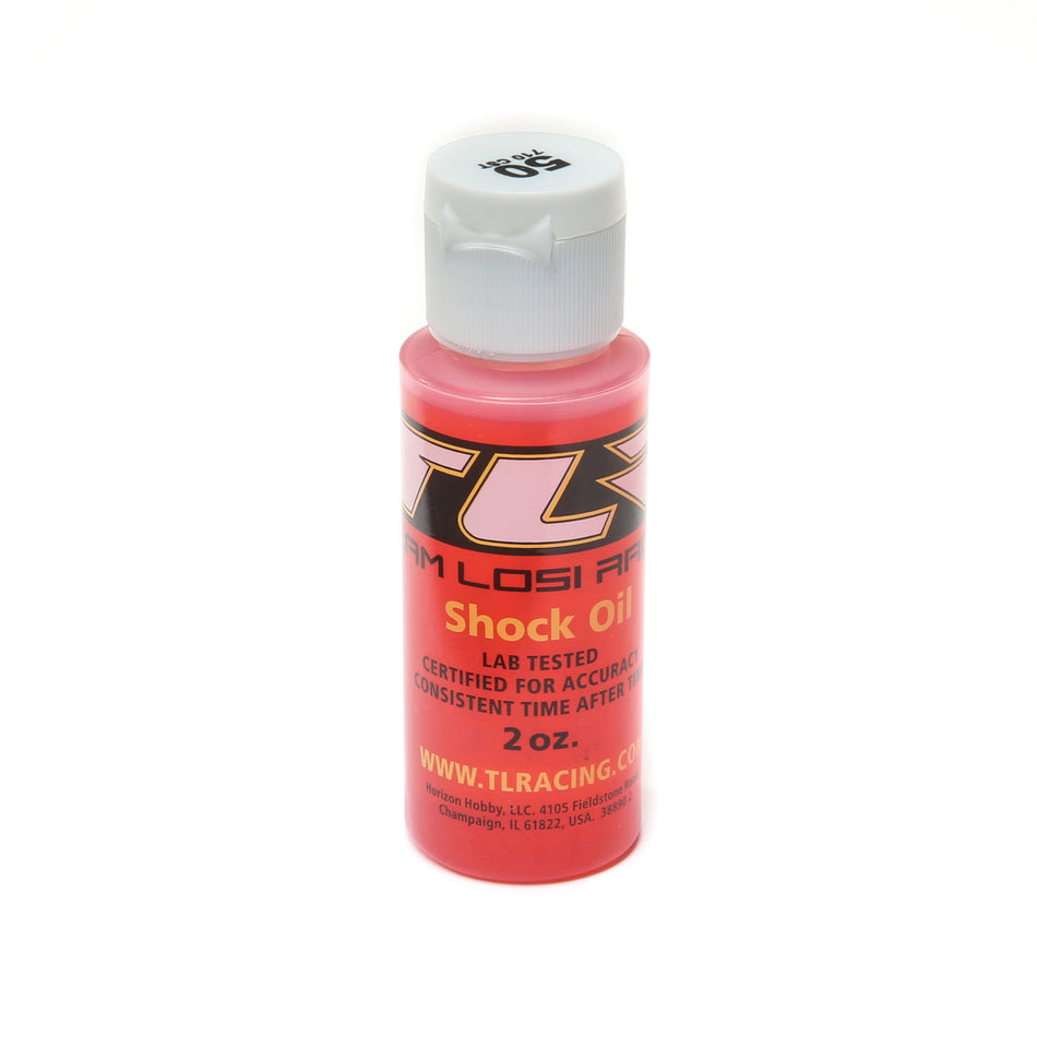 Losi Silicone Shock Oil, 50WT, 710CST, 2oz