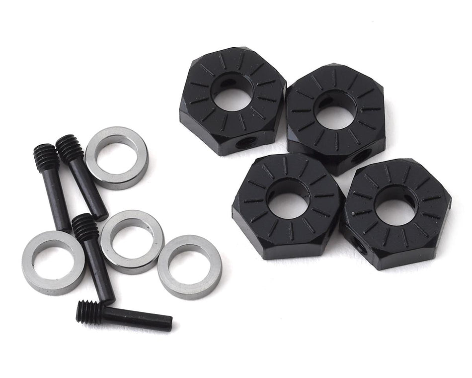 12mm Hex, Screw Shaft & Spacer (4): UTB