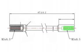 G-Speed 67mm titanium spacer (1) 3g