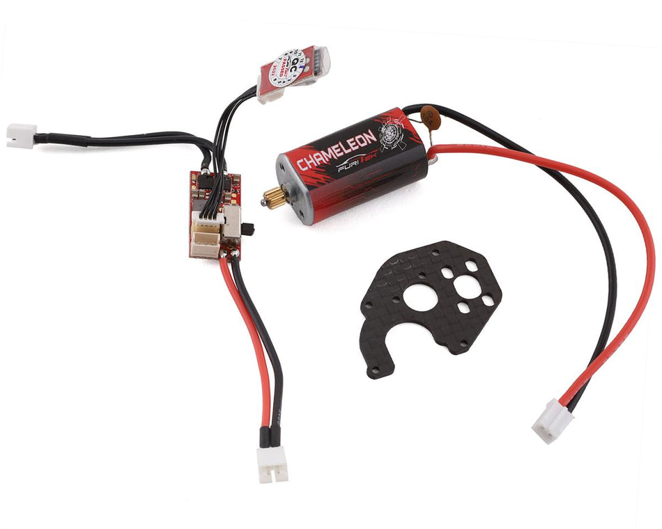 Furitek SCX24 Igmelon Brushed Motor/ESC Combo w/Motor Plate