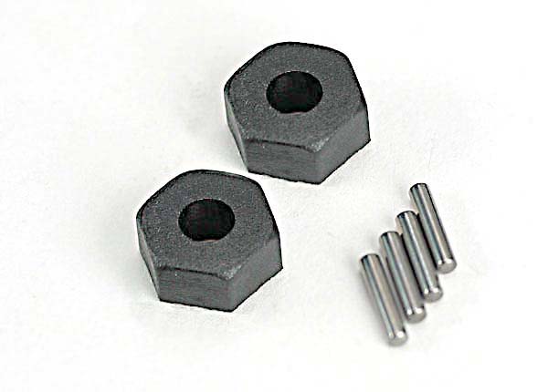 1654 Wheel hubshexstub axle pins