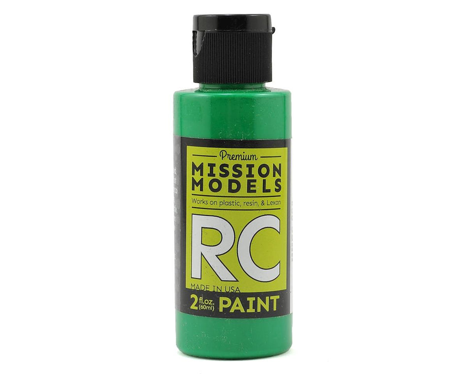 Mission Models Green Acrylic Lexan Body Paint (2oz)