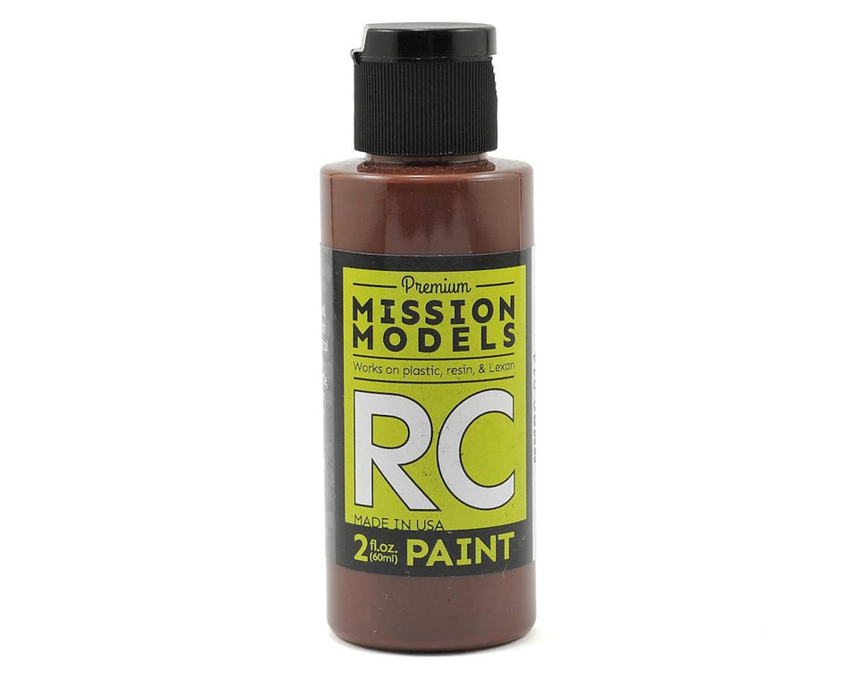 Mission Models Dark Brown Acrylic Lexan Body Paint (2oz)