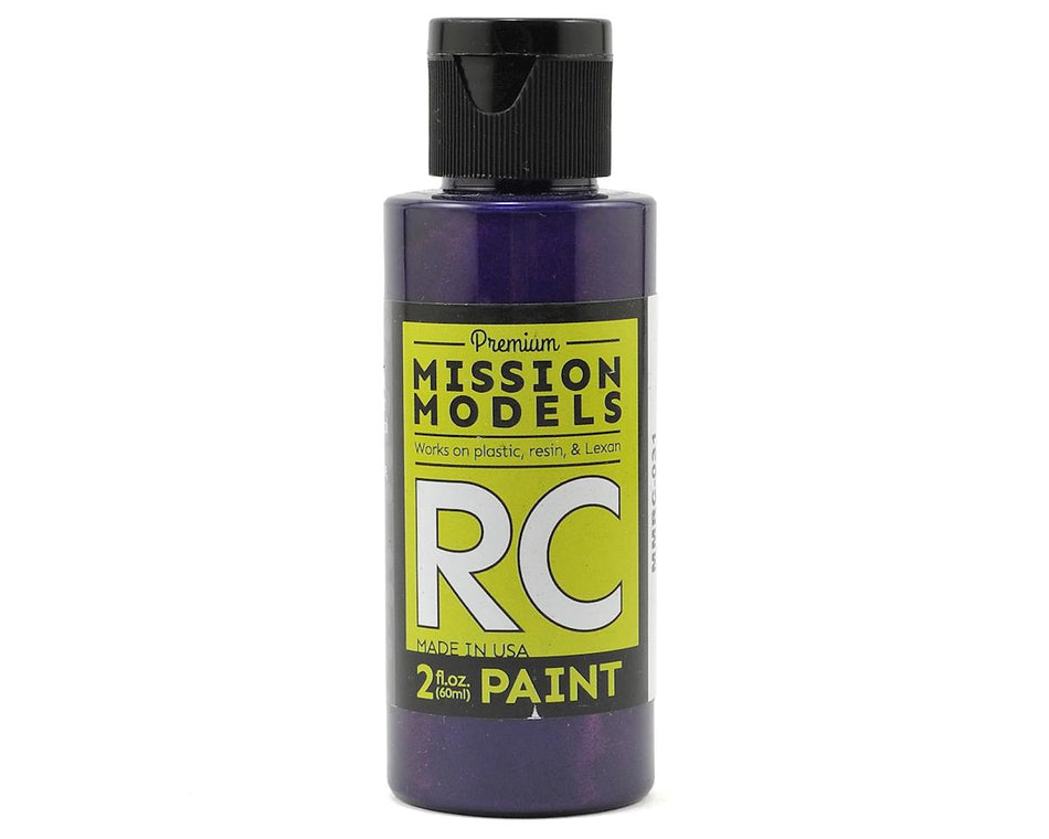 Mission Models Iridescent Purple Acrylic Lexan Body Paint (2oz)