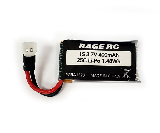 3.7V 400mAh 25C LiPo Battery;