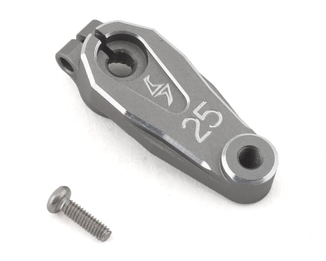 Samix SCX10 III Aluminum Clamp Lock Servo Horn (25T) (Grey)