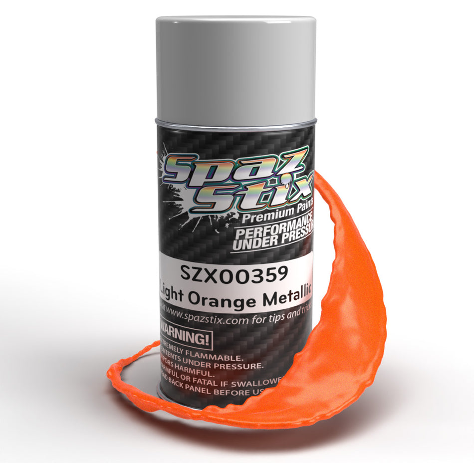 Light Orange Metallic Aerosol Paint, 3.5oz Can