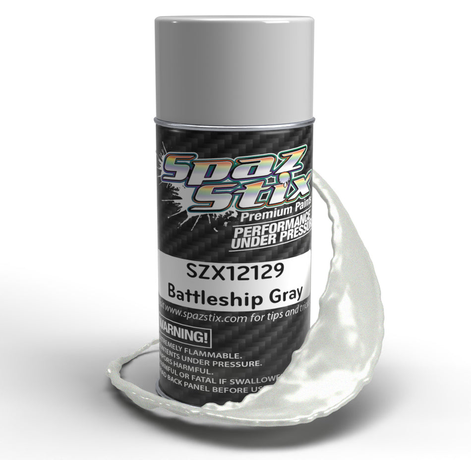 Battleship Gray Aerosol Paint, 3.5oz Can