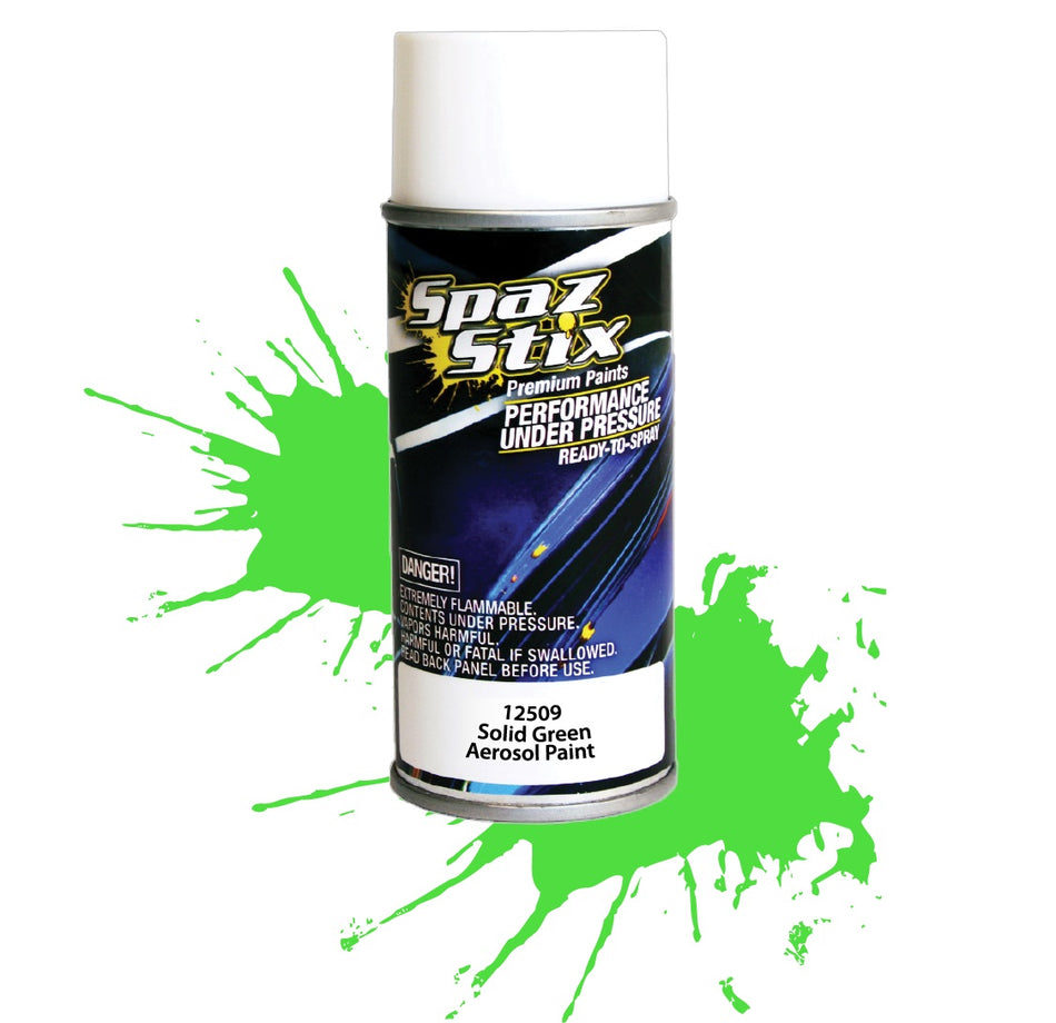 Solid Green Aerosol Paint