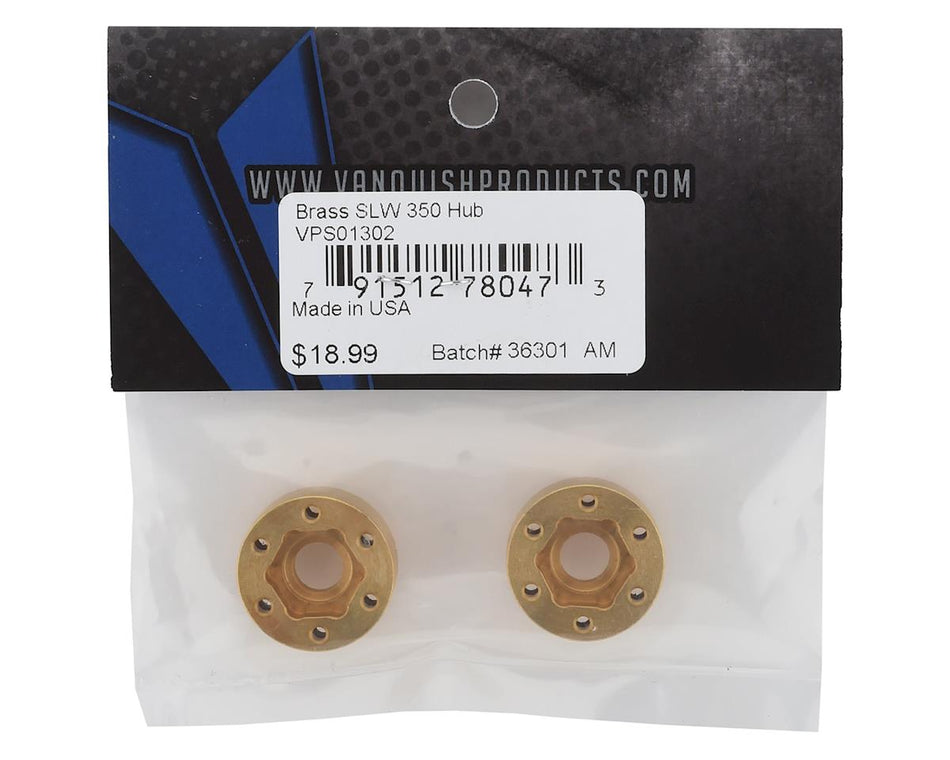 Vanquish Brass SLW 350 Wheel Hub